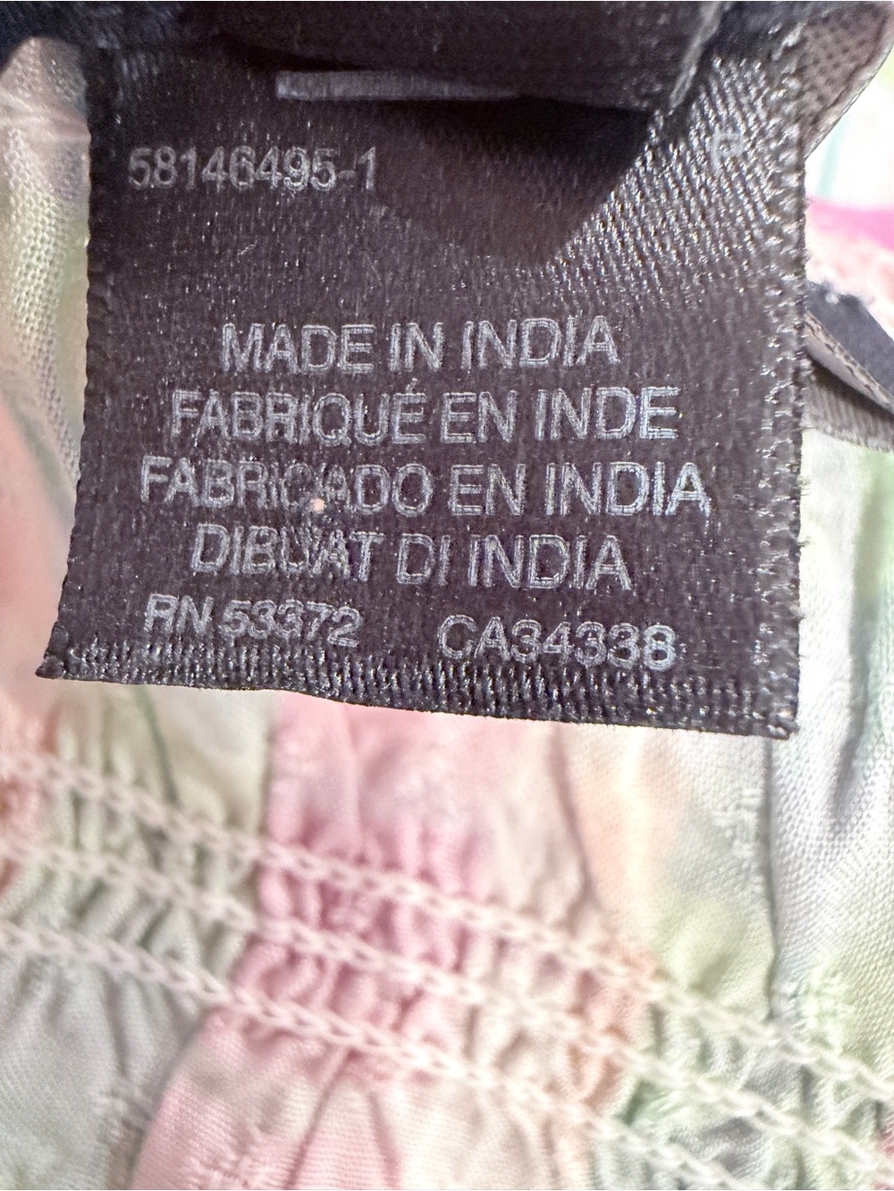 French Connection Bibiana Check Pastel Plaid Mini Dress - Pink & Mint - 12 - Picture 9 of 16